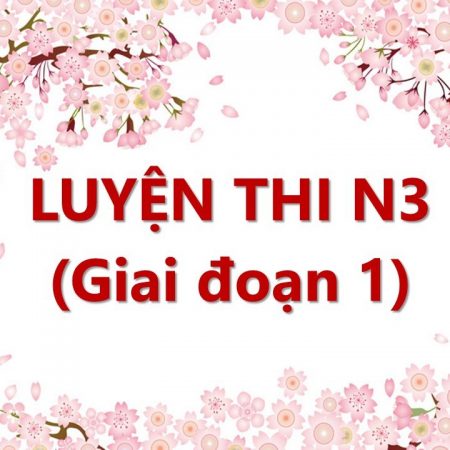 Luyện thi N3 – Giai đoạn 1 (Online) new version